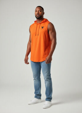 Under Armour Project Rock Payoff Sleeveless Hoodie Men's Hooded Sweatshirt.